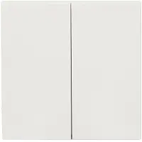 ION Industries Duo Tastdimmer Knop | Mat Alpine Wit | V1/J1 |