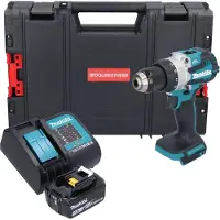 Makita DHP 489 SF1J-R accu klopboormachine 18 V 73 Nm borstelloos + 1x accu 3,0 Ah + oplader + RHINO