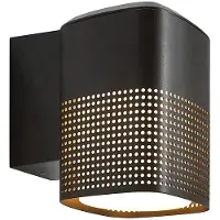 Nordlux Wandlamp buiten Sidara, dimbaar, zwart, Aluminium, Modern, Wandlamp buiten