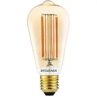 Sylvania LED lamp E27 | Edison ST64 | Vintage | Goud | 2000K | Dimbaar | 7W (50W)