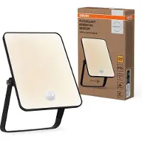 Osram HOMELIGHTING Floodlight Essential Sensor 20W 3000K 4099854430053 LED-buitenschijnwerper met bewegingsmelder 20 W Lichtkleur (naam): Warmwit