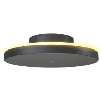 Calex Rosarno Wandlamp 25cm - Oplaadbaar en Dimbaar - Binnen en Buiten Gebruik - Zwart
