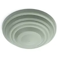 Bailey Plafondkap groot cement grijs Ø15 x 4 cm