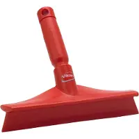 Vikan 7125-4 ultra hygiëne handtrekker 25 cm, incl. kort steeltje, rood