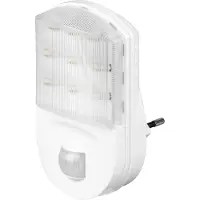 Goobay LED nachtlamp met bewegingssensor | plug-in | koel wit | IP20