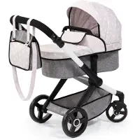 Bayer – Poppenwagen Xeo – Roze/Grijs