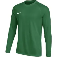 Nike Dri-FIT Park VIII Voetbalshirt Lange Mouwen Kids Donkergroen Wit