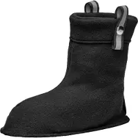 Ladeheid Dames verwarmende Laarzensokken voor Rubberlaarzen – Binnenschoen – 40/41- Zwart - LA-LA40-265-WW