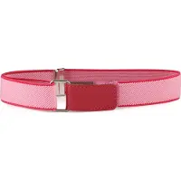 Ladeheid Kinderriem - Riem - Broekriem - Verstelbaar - Polyester - LA-TG-P15 - HellRosa/Amaranth - 5-12 Jahre