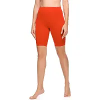 Ladeheid Dames Leggings - Shorts - Korte - Katoen - Sportbroek - LA-LA40-131-LE - Oranje - M