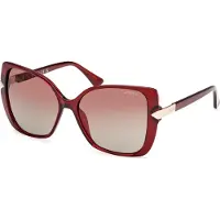 GUESS Vlinder Vrouw Glimmend Bordeaux Bruin Kleurverloop GU7820