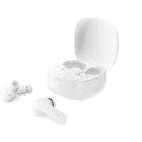 Philips TAT2100WT/00 True Wireless Oordopjes - Bluetooth 6.0 - 36 Uur Batterijduur - 4 Microfoons - SecureFit Pasvorm - IPX4 Spatwaterbestendig - Multipoint - Snelladen - Wit