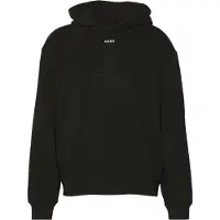 HUGO Sweatshirt 'Dapo' zwart / wit