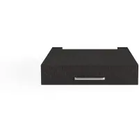 Wasophoogte Opbergkast - Bovenkast voor Wasmachine kast - Module F - 700(D)*665(B)*130(H) mm - Zwart