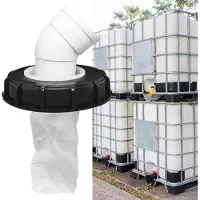OEM IBC-filter - Regenwaterfilter - Wasbaar tankdekselfilter - Tankdekselfilter met 45 graden helling - 165 mm