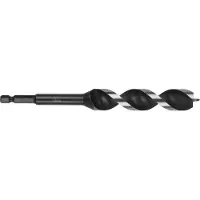 Wolfcraft - 18mm Slangenboor voor Houtbalken - 165mm - Zeskantschacht Houtboor - Hex - Boor voor Hout - 7137000