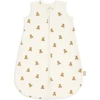 Jollein Newborn Slaapzak Baby Mouwloos 60cm - Jersey - Mini Teddy Bear - Little Waffle
