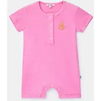 Woody kruippakje baby meisjes - felroze - 261-10-BBB-T/429 - maat 62
