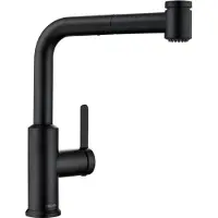 CECIPA MAX Keukenkraan Met Uittrekbare Uitloop Zwart - 360° draaibare keukenkraan - waterbesparende keukenkraan