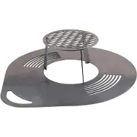UNUS Grillplaat voor vuurton of vuurschaal 60 cm staal