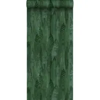 ESTAhome behang bladeren emerald groen - 53 cm x 10.05 m - 138988