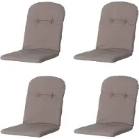 Madison Kuip hoog panama taupe 45x96 4 stuks