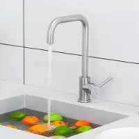 CECIPA MAX keukenmengkraan Zliver - 360° draaibare keukenkraan - Flexibele Slang Handdouche Keuken kraan - Zliver