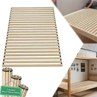 XINZI Rollrooster Premium 160x200. Rolrooster met houten lamellen, geschikt voor bedden, belastbaar tot 300 kg