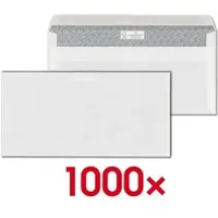 OKI Classic Enveloppen DL 220 (B) x 110 (H) mm Zelfklevend Wit 80 g/m2 Pak van 1000 stuks