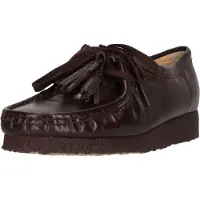 Clarks Mocassins 'Wallabee' bruin / rood