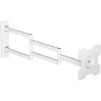 Dq Wall-Support - TV Beugel Rotate XL 108,5 cm Wit - 24 t/m 50 inch schermen