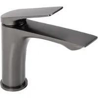 REA Wastafelkraan Avalon Titanium Low
