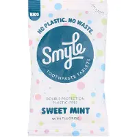 Smyle Toothpaste Tablets Kids Fresh Mint Fluoride Navulling 65 tabletten