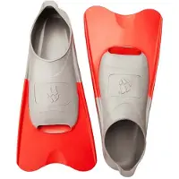Madwave Pool Colour Short Swimming Fins Rood,Zilver EU 38-39