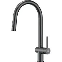 CECIPA MAX Keukenkraan met Uittrekbare Uitloop - Keukenmengkraan - Handdouche - Uittrekbaar - Flexibele Slang - Zwart