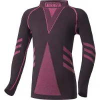 Ladeheid Kinderen Thermoshirt - Thermo ondergoed – Jongen - Meisje - Thermokleding - Longsleeve – Zwart/Roze – 158-164 – LA-LA40-KIDS-Top