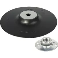 Wolfcraft Steunschijf | Flensmoer | M14 | Ø178mm | 1 stuk - 2452000