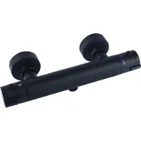 Cornat NERS3 Douche Thermostaat Noir Round