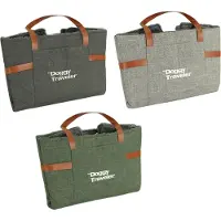 Pet-Joy Products The DoggyTraveler Black 90x60x3 cm | Kussens, kleden en manden