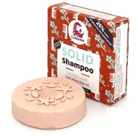 Lamazuna Shampoo bar voor Vethaar 70 ml. Groene klei en spirulina