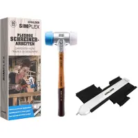 HALDER SIMPLEX-Plusbox 3117s004 Kunststof hamer 500 g 145 mm 1 stuk(s)