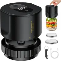 OEM Verlengde glazen deksel - Verlengt de houdbaarheid - Geschikt voor potten met een brede opening (83 mm) en een standaardopening (68 mm)