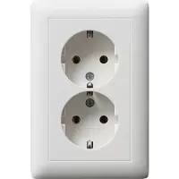 Gira wandcontactdoos Standaard 55 (WCD-schakelmateriaal) - 078204