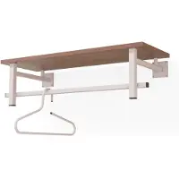 Spinder Design kapstok Simplon - Silky Taupe - Roede - Hoedenplank - Staal