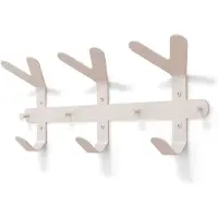 Spinder Design kapstok Frondo - Silky Taupe - 9 haken - Staal