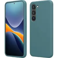 Kwmobile telefoonhoesje geschikt voor Samsung Galaxy S23 Plus - Hoesje met siliconen coating - Smartphone case in antieksteen