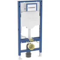 Geberit Duofix - Voorwandinstallatie voor hangend toilet, met Sigma 12 cm spoelreservoir, hoogte 1,12 m 111.598.00.6