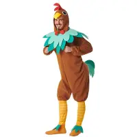 Boland - Kostuum El pollo loco (XL) - Volwassenen - Kip - Haan - Carnaval - Themafeest - Vrijgezellenfeest - Foute Party