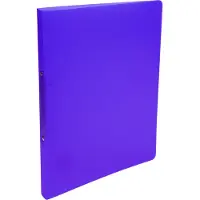 Exacompta 25x Chromaline Ringband PP met 2 ringen van 15mm - A4 - Purper - 54166E
