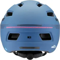 Bypoint Urban LED Fietshelm (U-ERT) - Met Geïntegreerd Licht & Fidlock Sluiting - USB-C - Ice Blauw - Medium (54-58 cm)